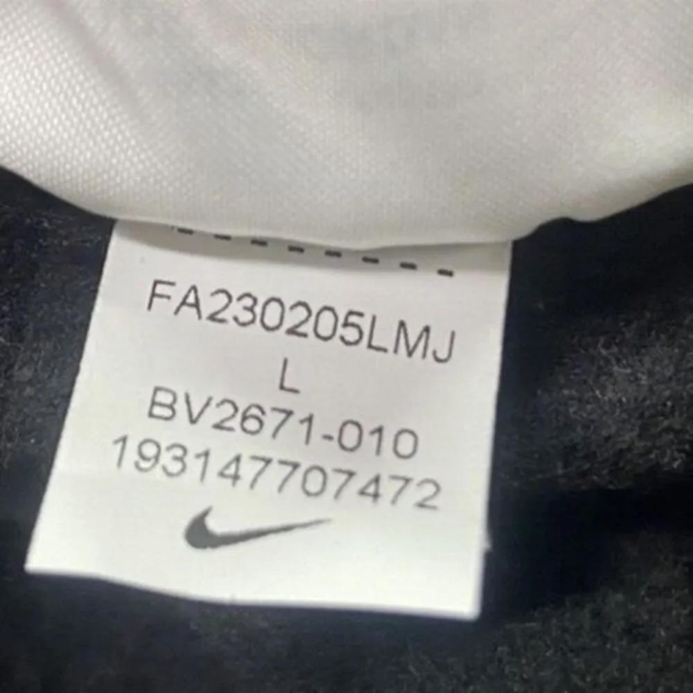 Nike Sportswear Sweatpants Men Large Black Fleece Joggers‎ Athleisure Sports